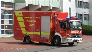 [WUPPERTAL] Einsatzfahrten Feuerwehr und Rettungsdienst der Stadt Wuppertal