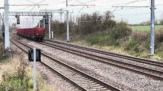 4H74 66176 and 6M91 66623 pass kilby bridge