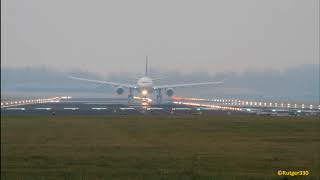 Jet Airways A330-300 Departing RW36L at schiphol airport