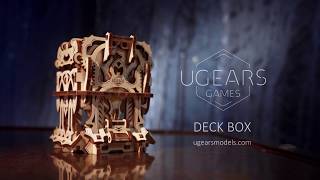 Ugears Tabletop Games Device   Deck Box