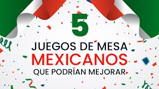 TOP 5 Juegos Mexicanos que podrían mejorar