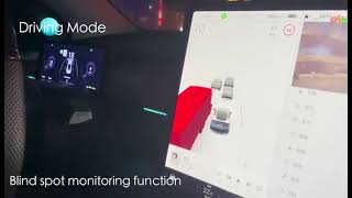 Vjoycar HS686 HUD Display For Tesla Model 3 Y CarPlay Display Performance Demo