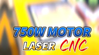 3000W #laser  cutter 750w servo motor drive reducer