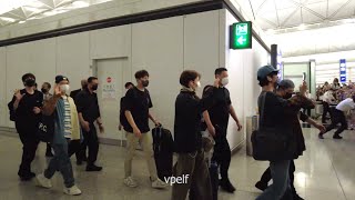 20221120 SUPER JUNIOR Hong Kong Airport Departure SUPER SHOW 9 IN HONG KONG HKG to ICN 슈퍼주니어