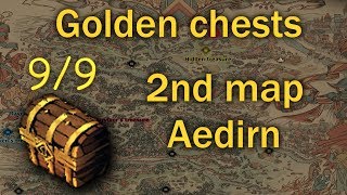 Aedirn All Golden Treasure Chests 9/9 - Second Map - Thronebreaker the Witcher Tales