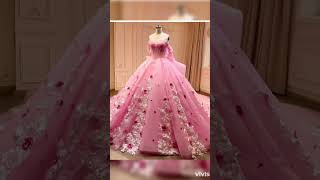 Stylish heavy party wear gown designs #princessdress #weddingdress #partydress #trending#shortsvedio