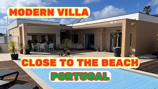 Modernist Contemporary Villa Close to the Beach Portugal Silver Coast