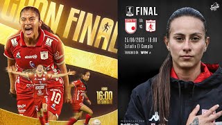 SANTA FE VS AMERICA EN VIVO | FINAL DE LA LIGA BETPLAY FEMENINO