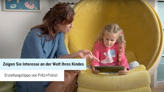 Zeigen Sie Interesse an der Welt Ihres Kindes