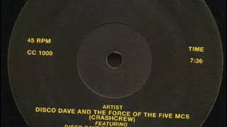 Disco Dave & The Force Of The Five Mcs - High Power Rap