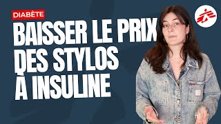 Diabète : Baisser le prix des stylos à  insuline