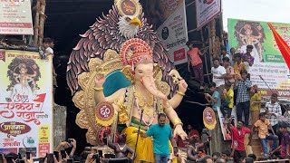 Grant road cha raja Aagman 2023 || #grantroadcharaja2023 #ganpati #ganeshchaturthi #aagman2023