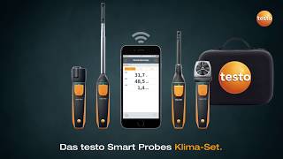 Produktvideo Testo Smart Probes Klima