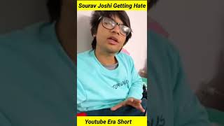 Sourav Joshi Vlogs Gets HATE Due To Manoj Dey #shorts #souravjoshivlogs #shortvideo