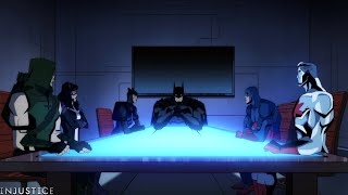 Batman Has Secret Meeting To Take Down Superman | Injustice (2021)