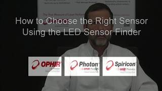 How to Choose the Right Sensor Using the LED Sensor Finder