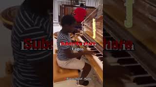 This life has no money see as a billionaire kid in Lagos dey play piano