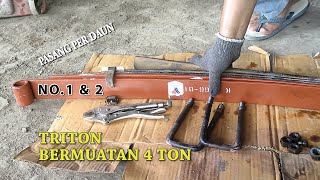 Cara Pasang Leaf Spring Triton HDX 2021