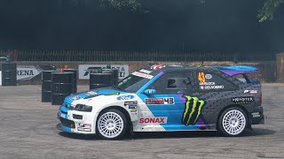 KEN BLOCK COSSIE V2 EXTREME DRIFTING - GOODWOOD FOS 2019