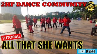 #TUTORIAL #ALL #THAT #SHE #WANTS #linedance  - 2HF #Dance #Community #simpanglimasemarang #aceofbase