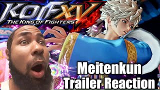 KOF XV Meitenkun Trailer Reaction