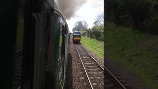 GCR DEISEL DAY 13.04.19 CLASS 25. Leaving Loughborough