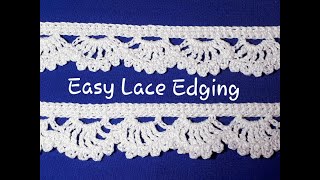 CROCHET LACE EDGING