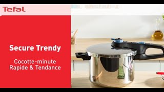 Tefal - Autocuiseur secure Trendy : préparez vos repas 2 fois plus vite !