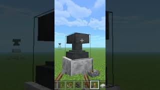 Minecraft: Realistic Machine Gun Build #shorts