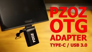 📱 Обзор OTG адаптера PZOZ 🔌 USB Type-C / USB 3.0