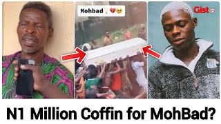 Mohbad father àngry‼️ after friends of Mohbad used his N1 million to buy him cöffìñ.