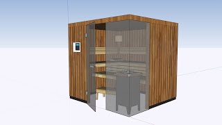 Sauna op maat: Het hele ontwerpproces in 3D