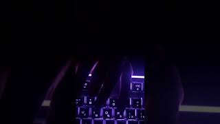 Asmr cougar keyboard typing