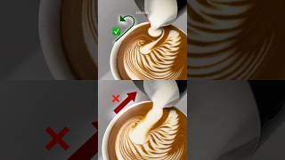 Latte art tutorial 拉花教學天鵝步驟#coffee #shorts #latteart