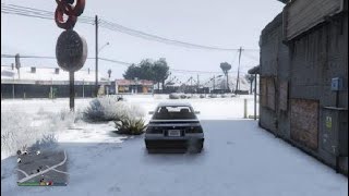 Grand Theft Auto V Karin Futo kos på snø