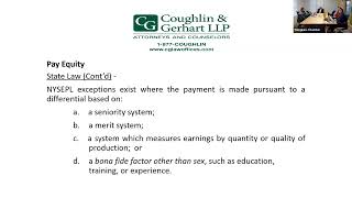 LEARN Series Presents: NYS Pay Transparency Workshop with Coughlin & Gerhart