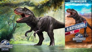 ALBERTOSAURUS UNLOCK - NO VIP NO HACK - JURASSIC WORLD THE GAME #43