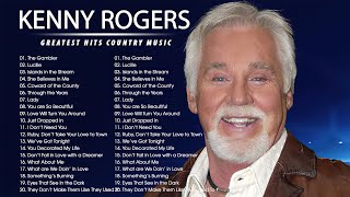 Kenny Rogers Greatest Hits Playlist - Best Old Country Songs All Of Time - Best Of Kenny Rogers