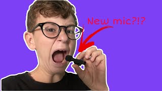 I GOT A NEW MIC!?#mic #new #microphone #newcontent #viral