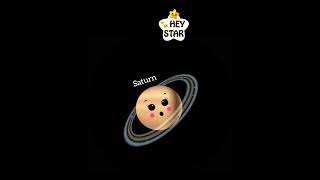 Dancing Planets - Saturn - Happy Star Dancing #shorts