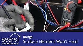 Range Radiant Surface Element Won’t Heat