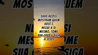 Suas ações mostram quem você é 🫵 #motivação #fe #deus #mensagens #reflexão #mensagem #amor