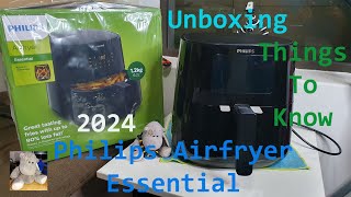 Philips Essential XL Airfryer 6.2L Unboxing