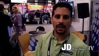 JD Systems and Samsung, Ipad Dock & Interactive Whiteboard InfoComm 2012