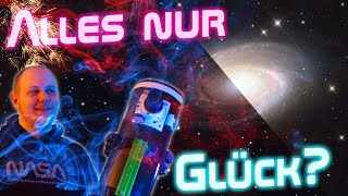 Wie ich mit Glück eine weit entfernte Galaxie fotografierte