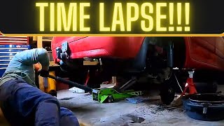 Citoren Xsara Picasso rear axle swap replacement time lapse using Gopro Hero 9 Black