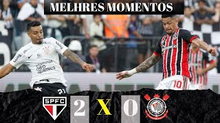 SÃO PAULO VENCE O CORINTHIANS E ESTÁ CLASSIFICADO PARA A FINAL. GOLS DE SÃO PAULO X CORINTHIANS