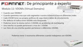 Fortinet: de principiante a experto - VDOM intro