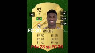 Fifa 23 vs FC 30 Fifa card😎