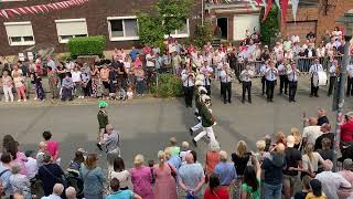 2024 - Schützenfest Flehe - Sonntag - Tambourcorps & Blasorchester Volmerswerth